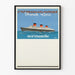 Vintage plakat Transatlantique French Line Normandie