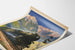 Vintage Plakat Tog Nordkysten Limited Montana Rocky Mountains