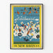 Vintage plakat Nordover - Tog mod New England og Canada
