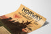 Vintage plakat Norge Midnatsolens jord - Vintage skandinavisk vægdekoration
