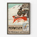 Vintage Norge Plakat til Vintersport og Afslapning