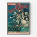 Vintage plakat af Nouveau Cirque La Noce de Chocolat