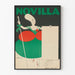 Vintage plakat Novilla til original vægdekoration
