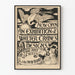 Vintage udstillingsplakat af Walter Crane - Kunstnerisk vægdekoration