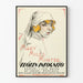 Vintage plakat Sygeplejerske Marjorie - Elegant vægdekoration