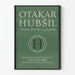 Udstillingsplakat Otakar Hubšil - tegninger og gravurer 1962