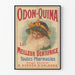 Vintage reklameplakat for Odon-Quina Bedste Tandpasta