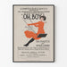 Vintage plakat af musicalen Oh Boy - Kunstnerisk vægdekoration