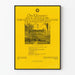 Vintage plakat af Ohio Universitets Kulturprogram 1982