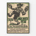 Vintage Oktoberfest 1921 plakat - Ægte vægdekoration