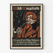 Vintage plakat med Old English Pipe Tobak