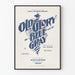 Vintage plakat Old Glory The Blue and the Gray
