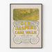 Vintage plakat Old Jasper's Cake Walk - Retro musikalsk illustration