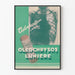 Vintage plakat til vægdekoration radiologi Tuberkulose Oléochrysos Lys