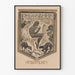Vintage plakat Program for Concertgebouw Amsterdam