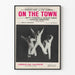 Vintage plakat On The Town - Carnegie Hall Playhouse
