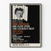Vintage dekorativ plakat One Flew Over the Cuckoo's Nest