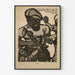 Unificerende aktivistplakat for Black Panther Party