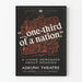 Vintage plakat 'One Third of a Nation' - Vægdekoration Teater Amerikansk