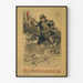 Vintage amerikansk marinede propaganda plakat
