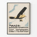 Vintage plakat Fokker Parasol Eendekker - Luftfartsindretning til væggen