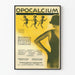 Vintage plakat Opocalcium til vægdekoration for sundhed