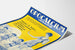 Vintage plakat Opocalcium - Retro vægdekoration Vitamin D