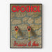 Vintage reklameplakat Opochol Dræner leveren