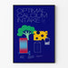 Vægdekoration plakat Optimal Calciumindtag – Vintage design sundhed og ernæring
