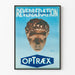 Vintage vægplakat Optraex - Vægdekoration Rêverberation og øjenirritationer