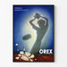 Vintage plakat til vægdekoration Orex neuropsykiske problemer
