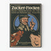Vintage plakat Original Zucker-Flocken - Retro vægdekoration
