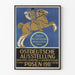 Vintage plakat Osttyske udstilling industri Posen 1911
