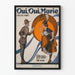 Vintage plakat Ja, ja, Marie - Retro vægdekoration