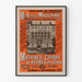 Vintage plakat af symaskiner fra Maison Amédée Maquaire