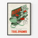 Vintage plakat Paderyl - Retro medicinsk vægdekoration