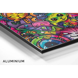 Pop Art plakat - Felin jungle