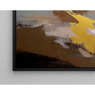 Abstrakt Tableau – Gylden Sky