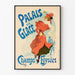 Vintage plakat Palais de Glace Champs Élysées - Retro vægdekoration