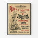 Plakat af Industripalatset - 2. Internationale Udstilling 1890