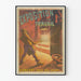 Vintage plakat Udstilling af Arbejdet - Industriens Palads