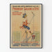 Vintage plakat for den første sommerudstilling i Kunstforeningernes Palads