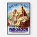 Vintage plakat Pancalcion - Retro medicinsk vægdekoration