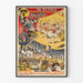 Vintage plakat Théâtre Paradis-Latin Paris vægdekoration