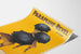 Vintage plakat Paraply-Revel med gul bund