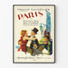 Vintage filmplakat Paris af Edmund Goulding