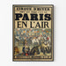 Vintage plakat af Cirque d'Hiver Paris en l'Air