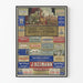 Vintage plakat af Paris Industri og Førsteordens Huse i Parisian luksus