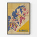 Vintage plakat af folkedans Parnell 1935