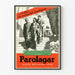 Vintage plakat Parolagar - Retro medicinsk vægdekoration